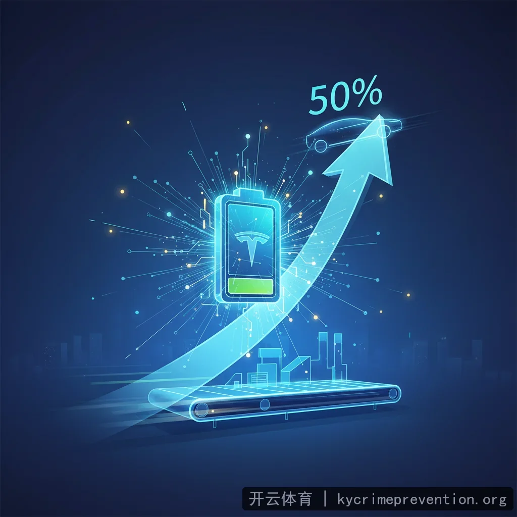 开云体育 - 特斯拉发布全新电池制造技术：效率提升50%的关键突破 配图1